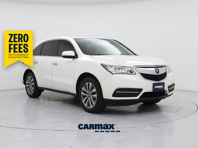 White 2015 Acura MDX SUV / Crossover Automatic