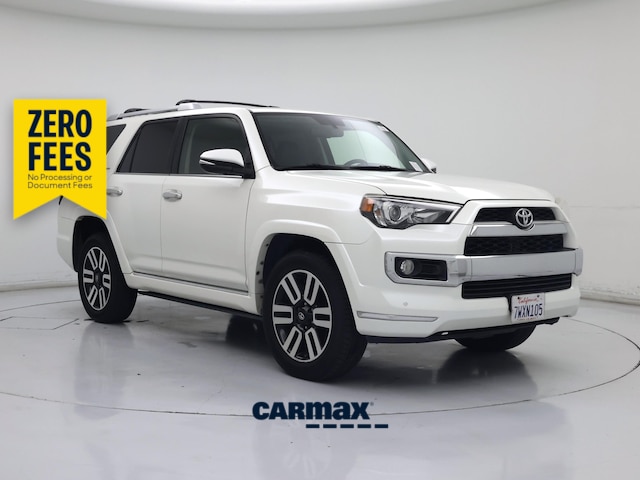 White 2016 Toyota 4Runner SUV / Crossover All-Wheel Drive Automatic