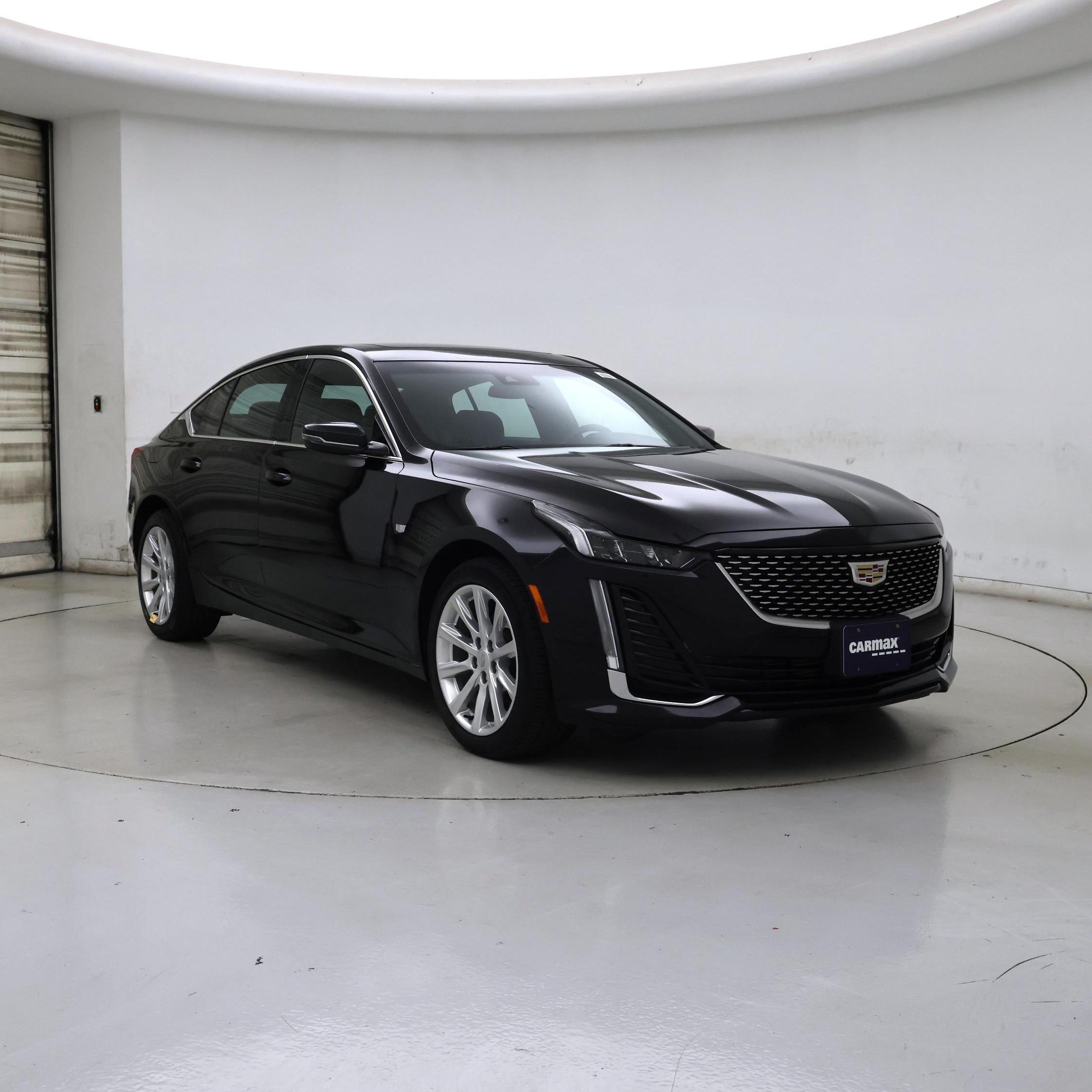 Black 2021 Cadillac CT5 Sedan All-Wheel Drive Automatic