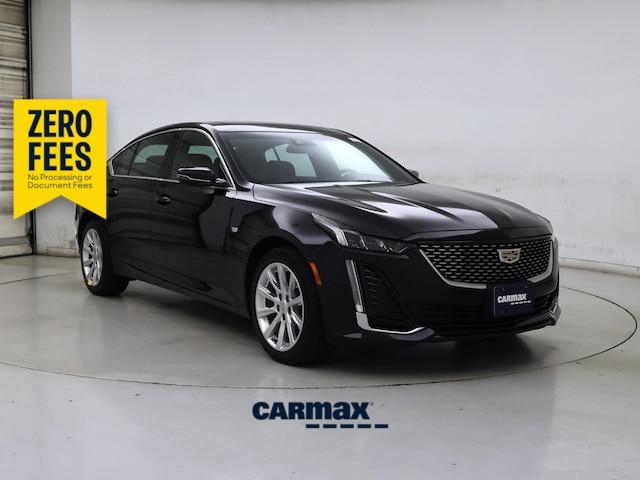 Black 2021 Cadillac CT5 Sedan All-Wheel Drive Automatic