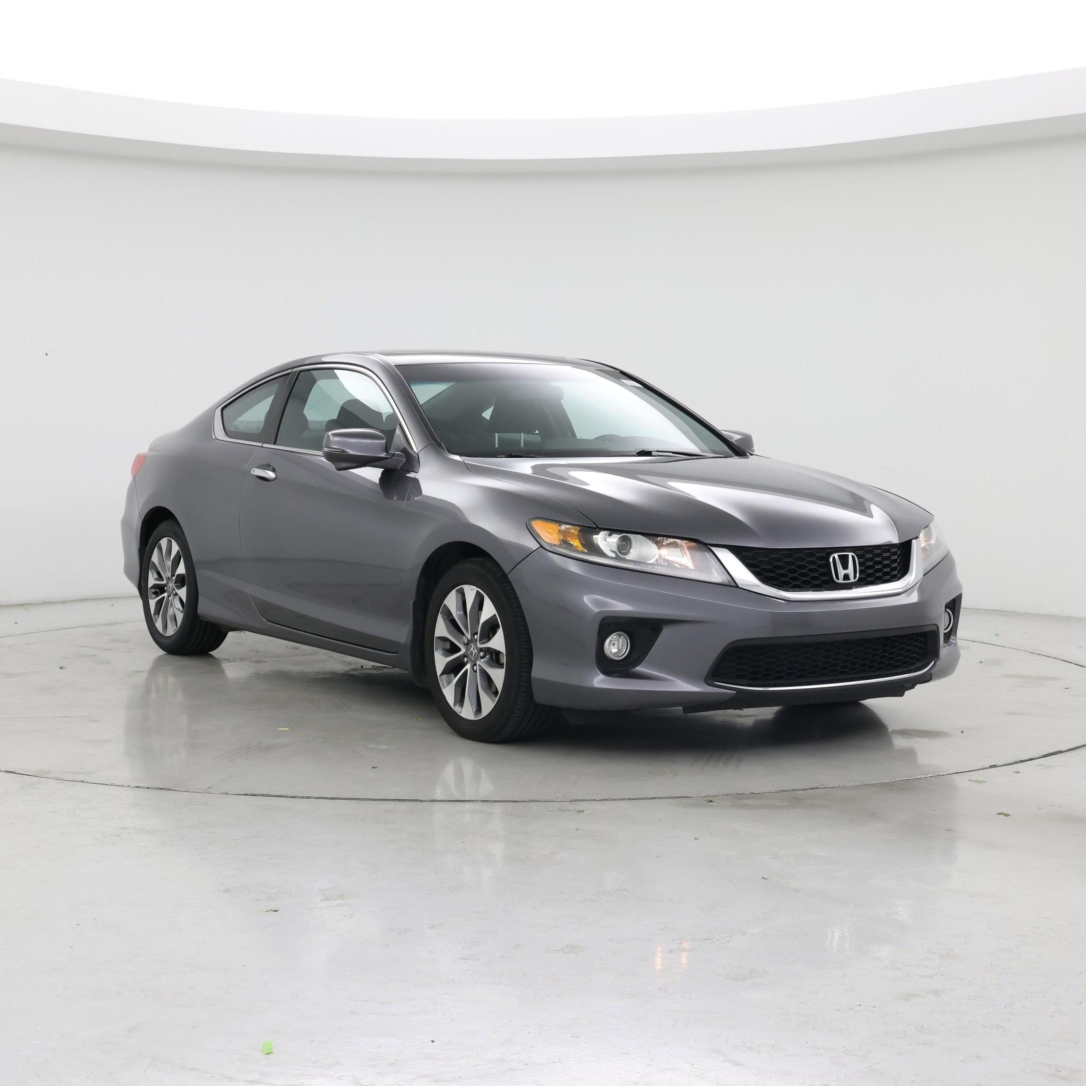 Gray 2015 Honda Accord Coupe Coupe Front-Wheel Drive Automatic