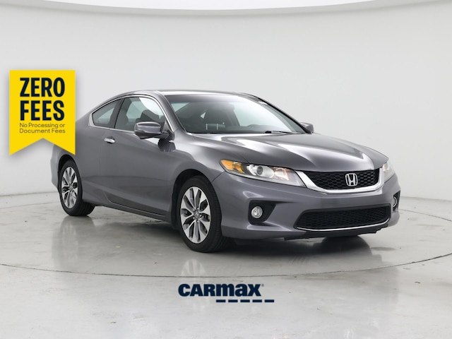 Gray 2015 Honda Accord Coupe Coupe Front-Wheel Drive Automatic