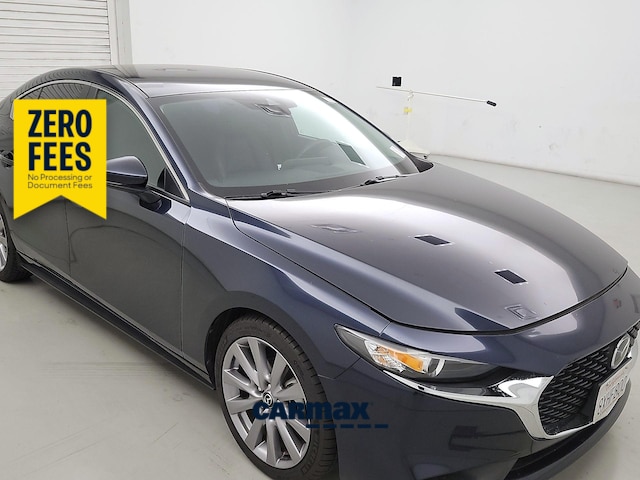 Blue 2021 Mazda MAZDA3 Sedan Front-Wheel Drive Automatic