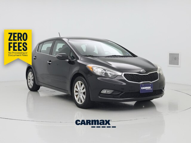 Black 2014 Kia Forte5 Hatchback Front-Wheel Drive Automatic