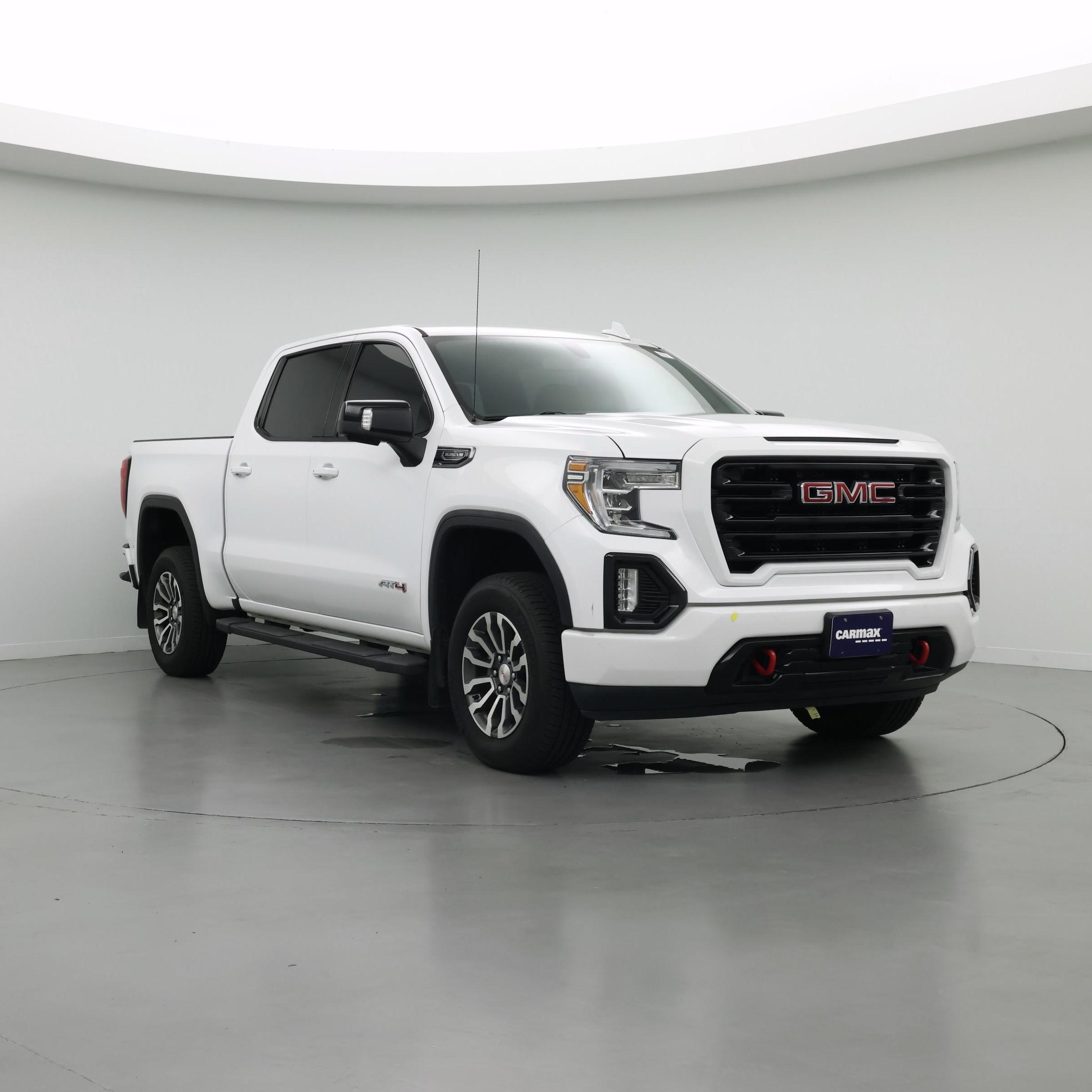 White 2019 GMC Sierra 1500 Pickup Truck Four-Wheel Drive Automatic