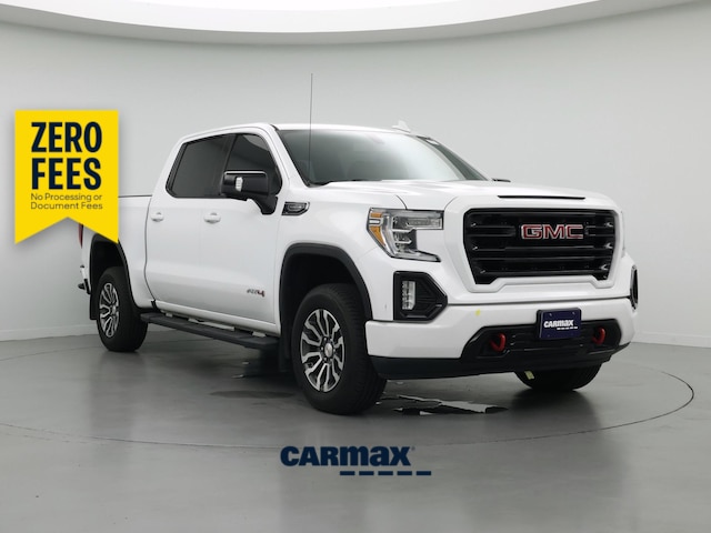 White 2019 GMC Sierra 1500 Pickup Truck Four-Wheel Drive Automatic