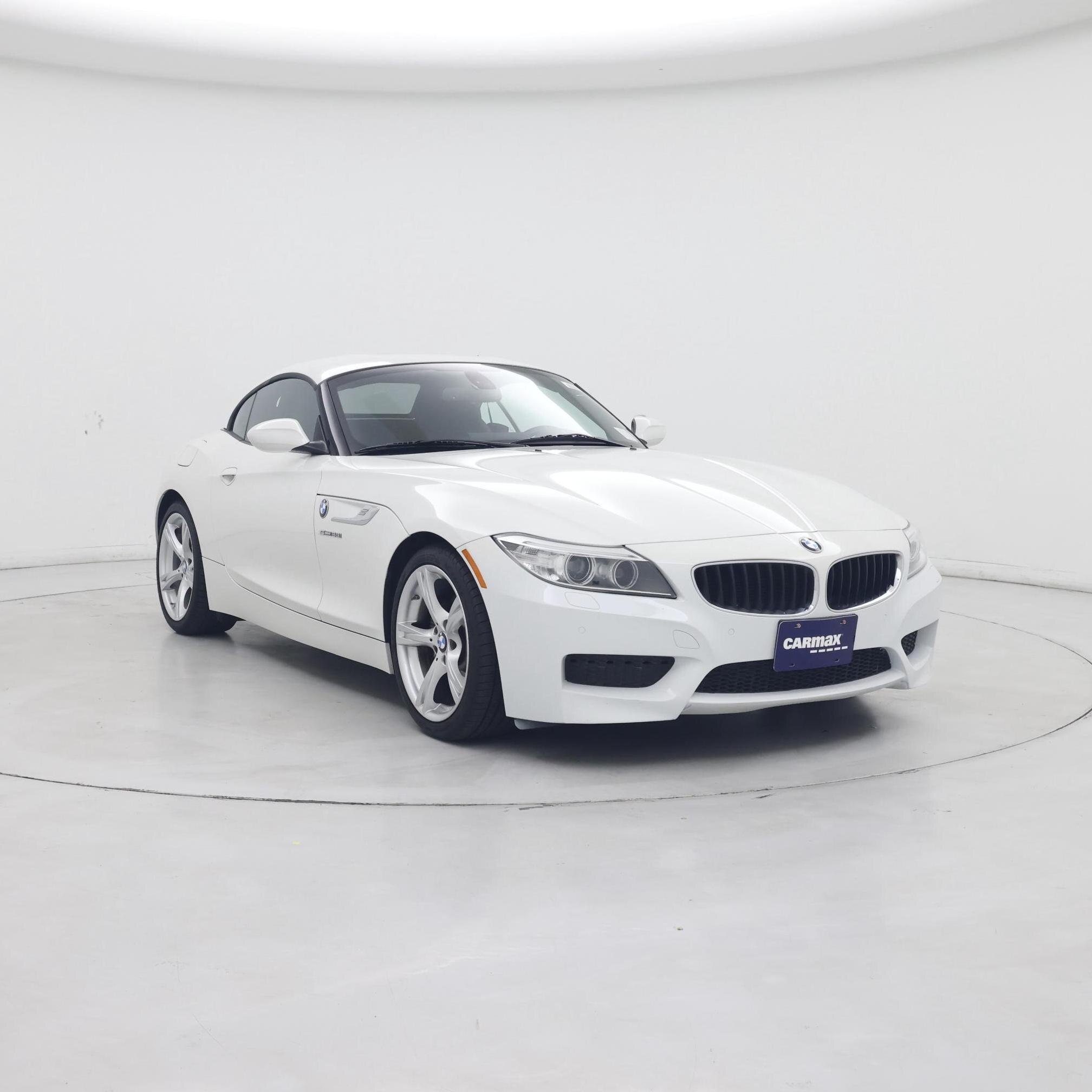 White 2014 BMW Z4 Convertible Rear-Wheel Drive Automatic