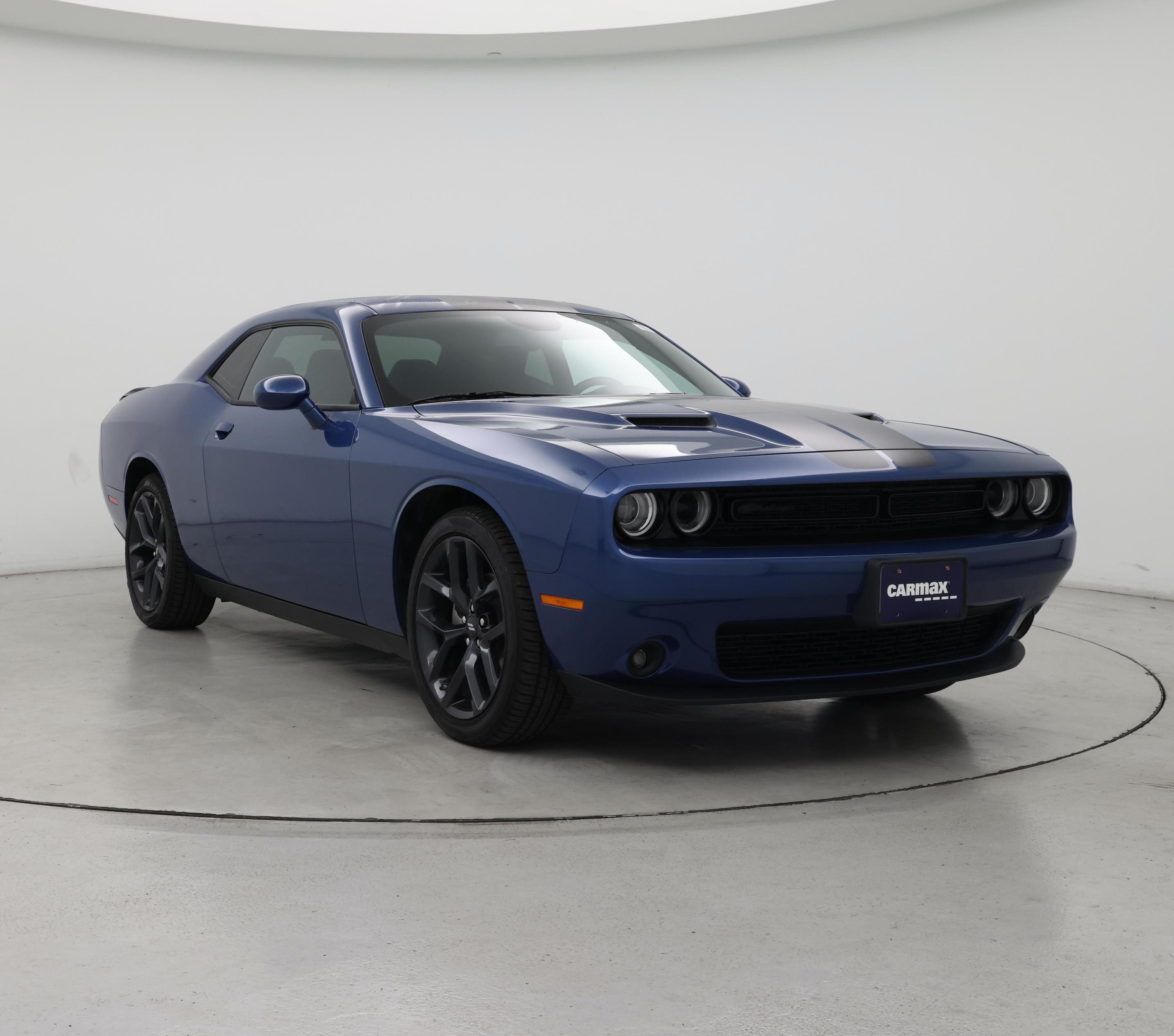 Blue 2023 Dodge Challenger Coupe Rear-Wheel Drive Automatic