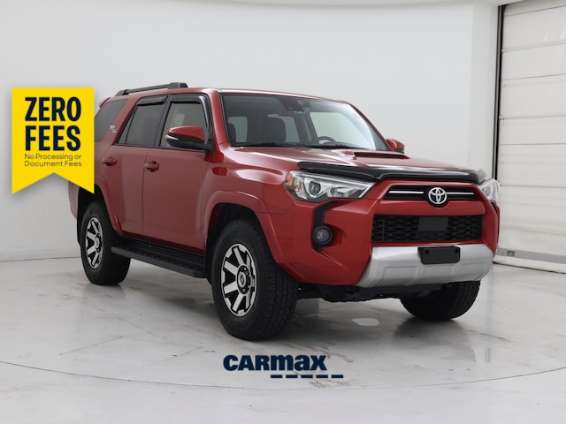 Red 2021 Toyota 4Runner SUV / Crossover Four-Wheel Drive Automatic
