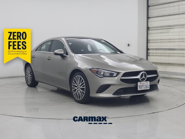 Silver 2020 Mercedes-Benz CLA Coupe Front-Wheel Drive Automatic