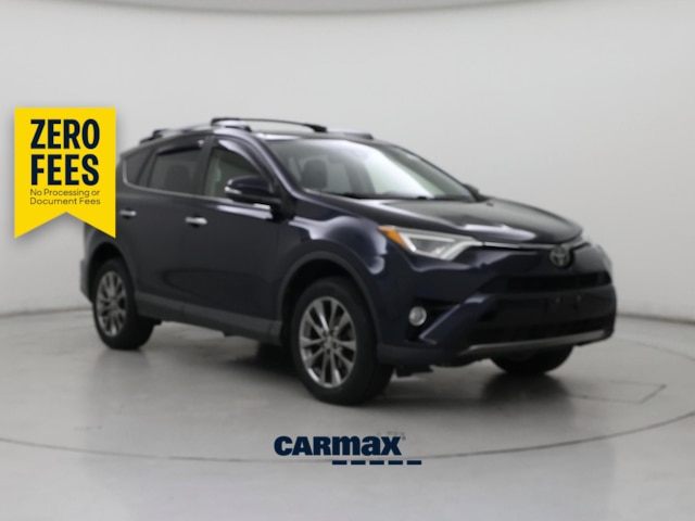 Blue 2018 Toyota RAV4 SUV / Crossover All-Wheel Drive Automatic