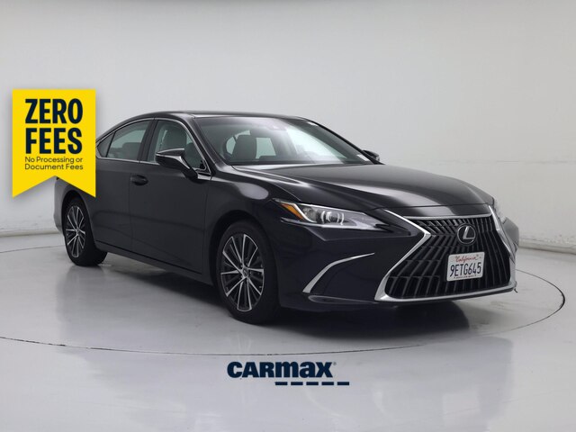 Black 2023 Lexus ES Hybrid Sedan Front-Wheel Drive Automatic