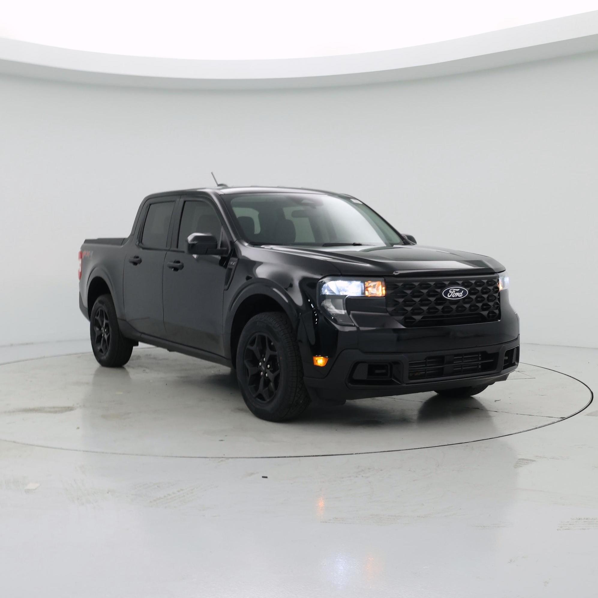 Black 2025 Ford Maverick Pickup Truck All-Wheel Drive Automatic