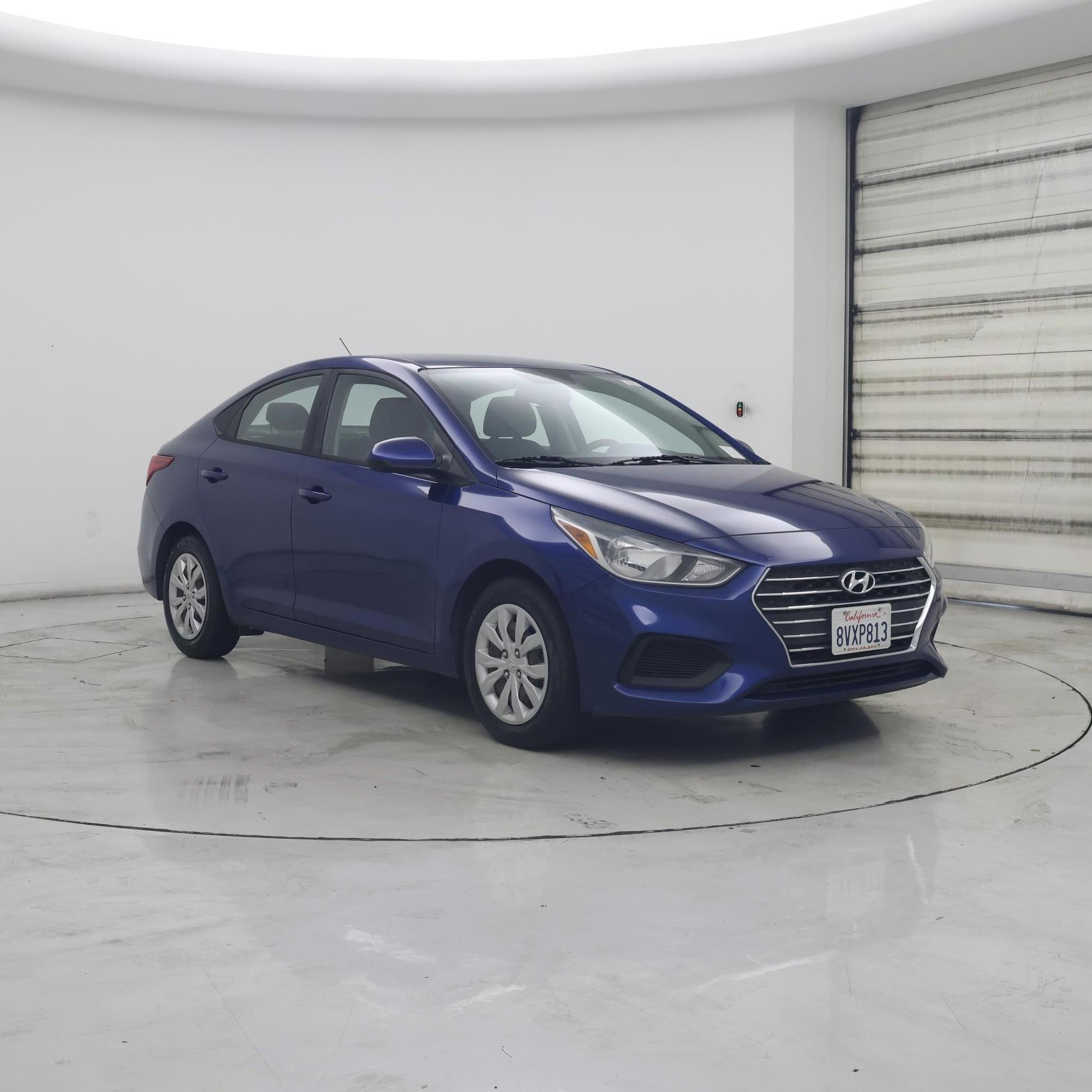 Blue 2020 Hyundai Accent Sedan Front-Wheel Drive Automatic