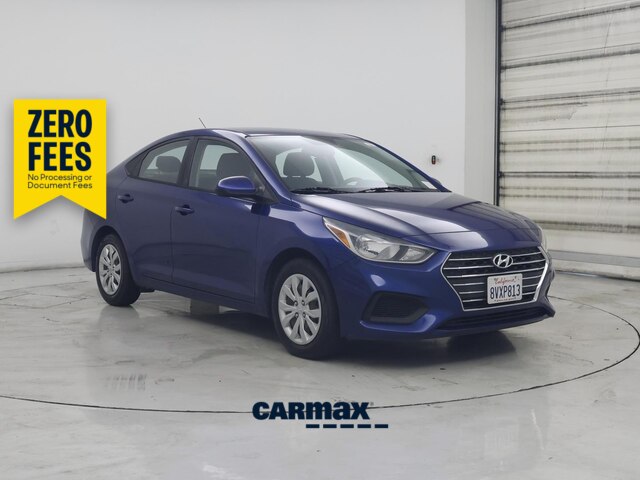 Blue 2020 Hyundai Accent Sedan Front-Wheel Drive Automatic