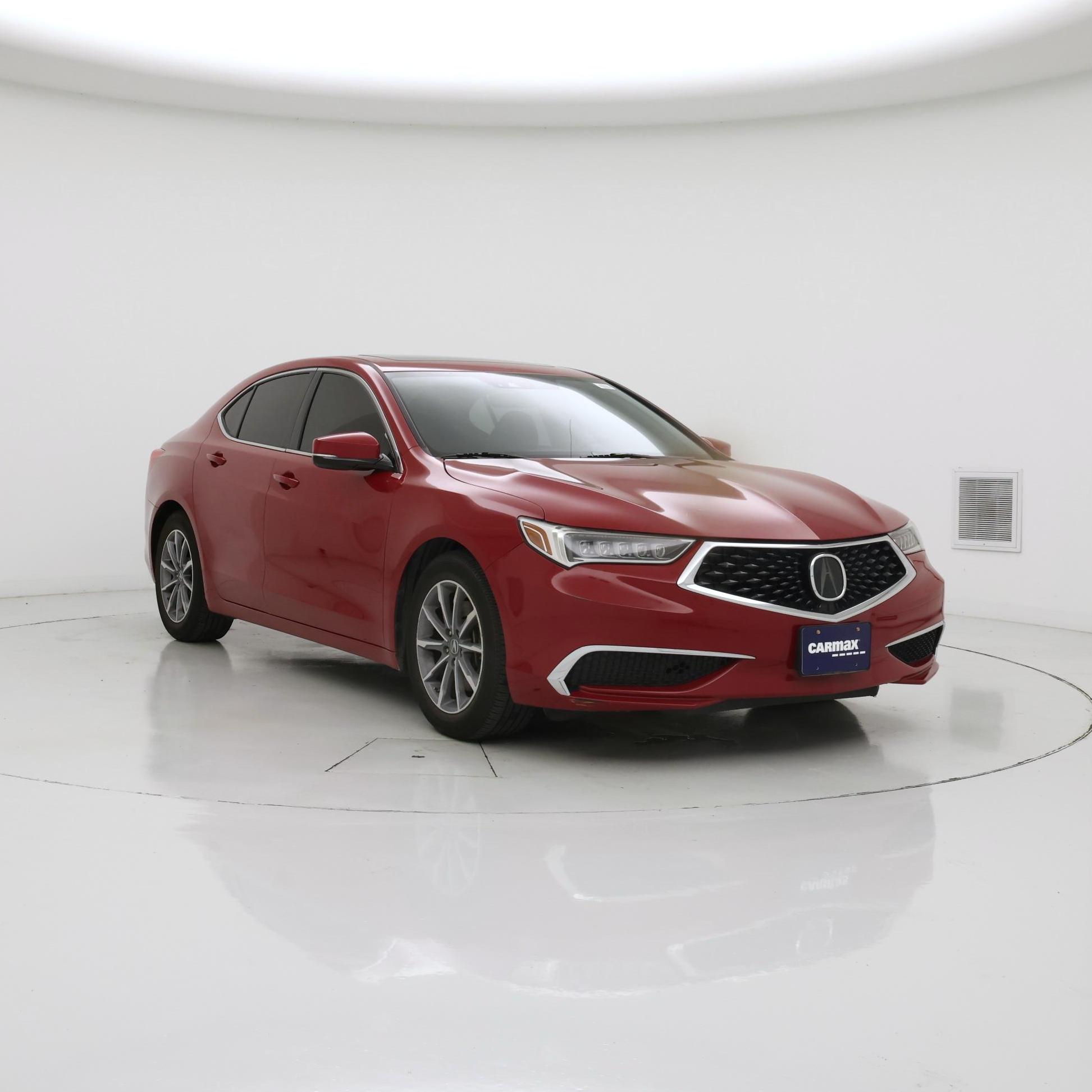 Red 2019 Acura TLX Sedan Front-Wheel Drive Automatic