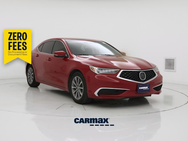 Red 2019 Acura TLX Sedan Front-Wheel Drive Automatic