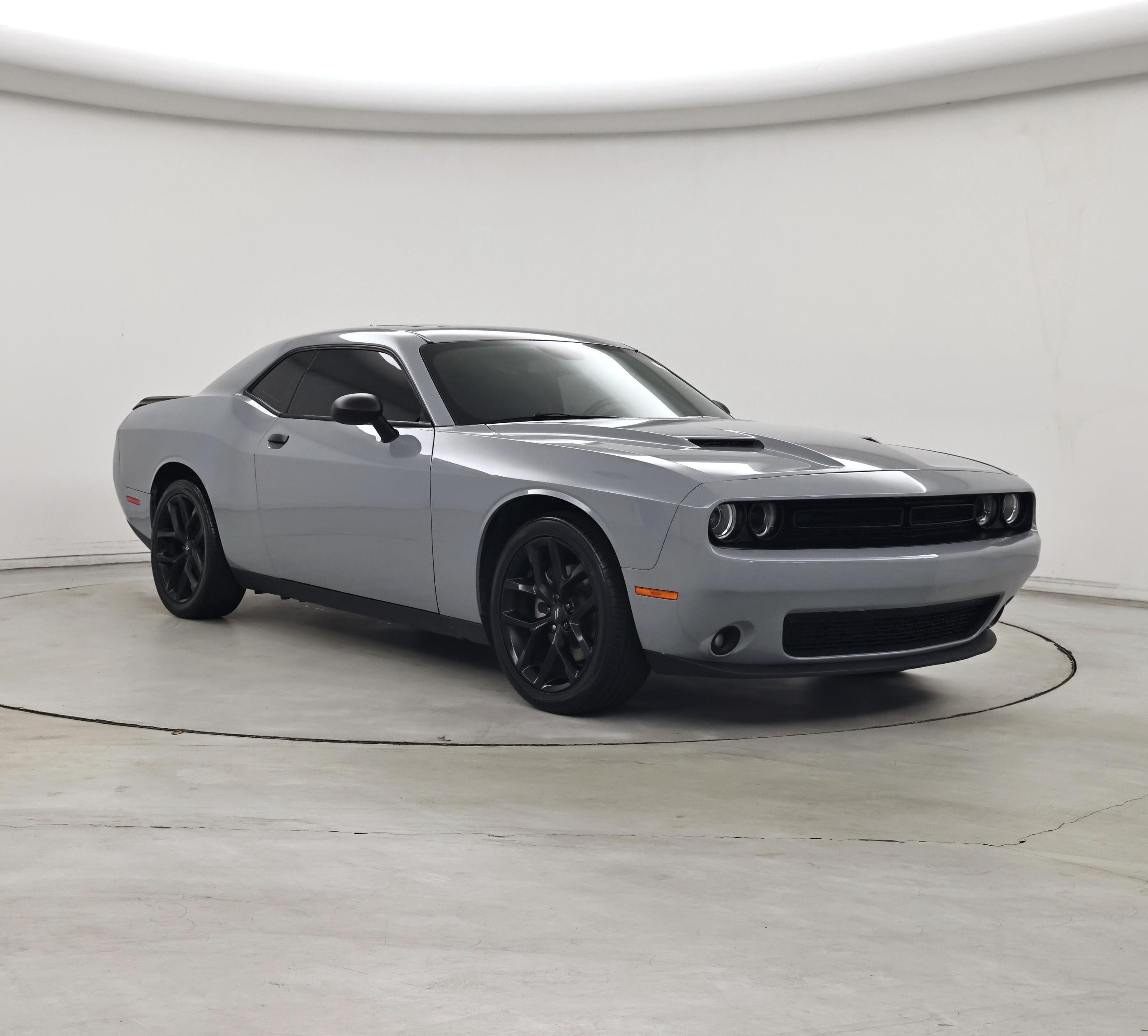Gray 2022 Dodge Challenger Coupe Rear-Wheel Drive Automatic