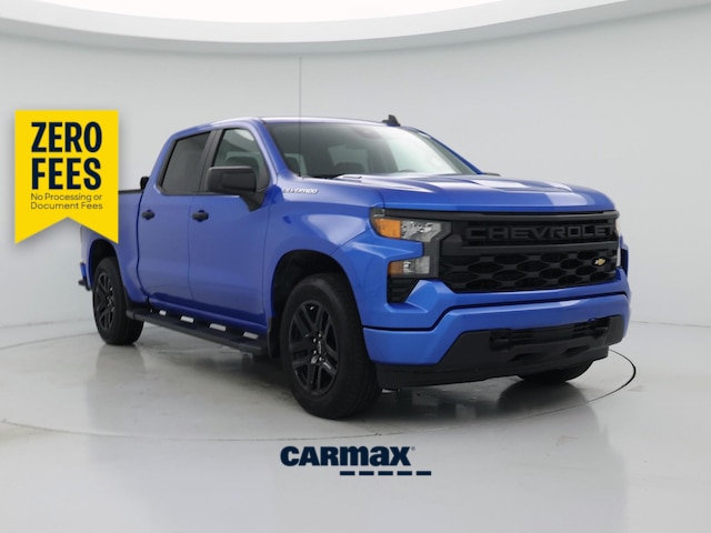 Blue 2026 Chevrolet Silverado 1500 Pickup Truck Four-Wheel Drive Automatic