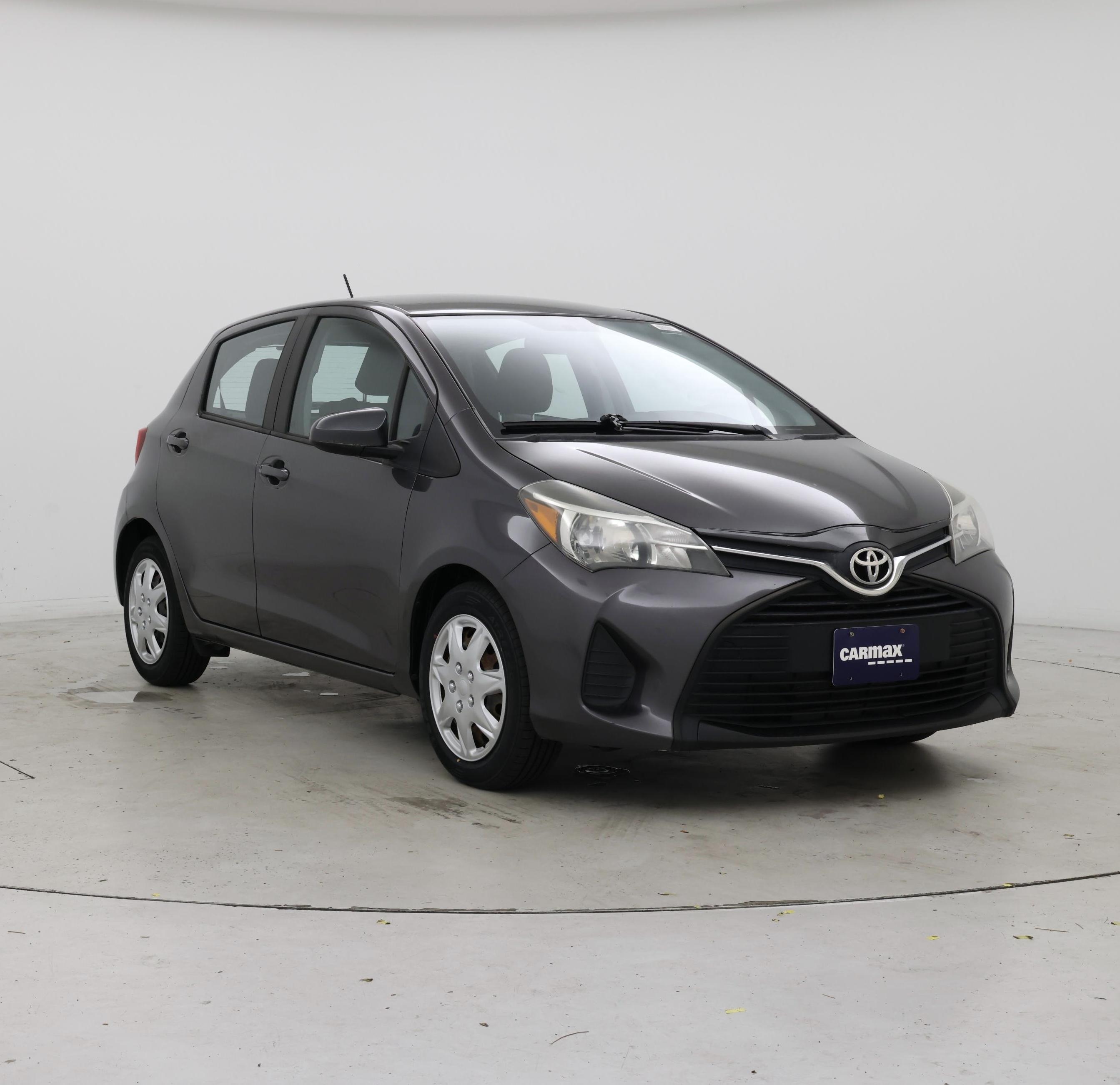 Gray 2016 Toyota Yaris Hatchback Front-Wheel Drive Automatic