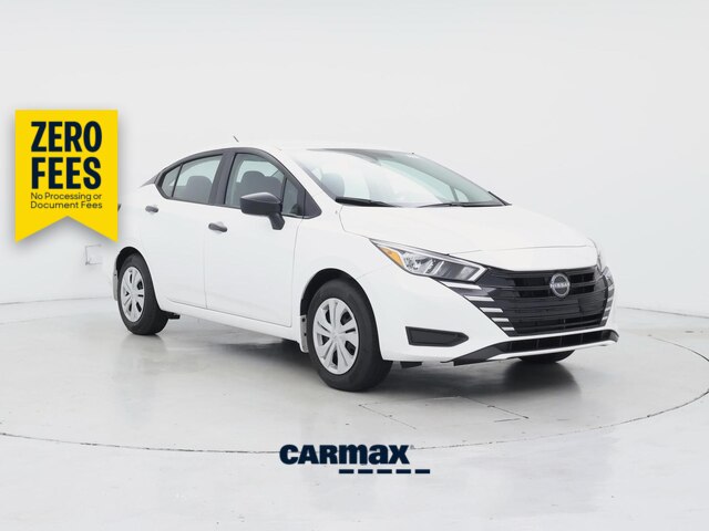 White 2024 Nissan Versa Sedan Front-Wheel Drive Manual