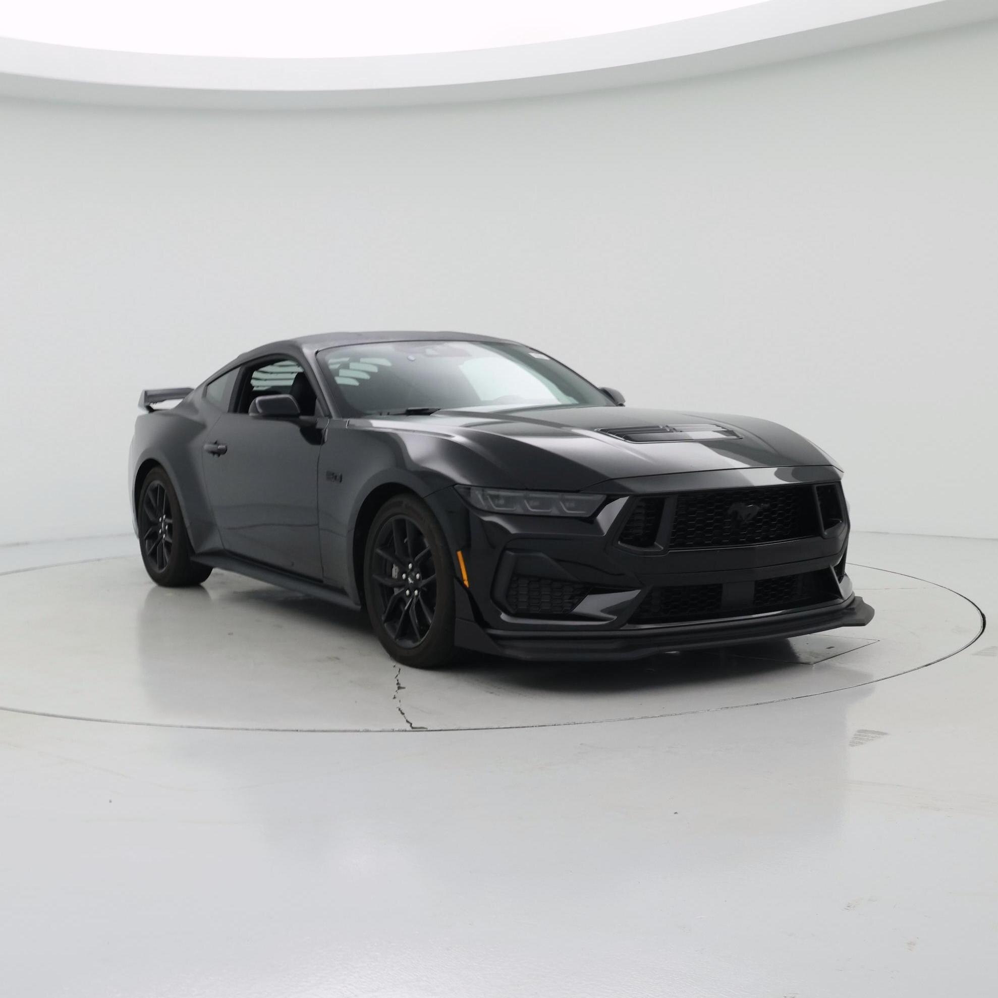 Black 2025 Ford Mustang Coupe Rear-Wheel Drive Automatic