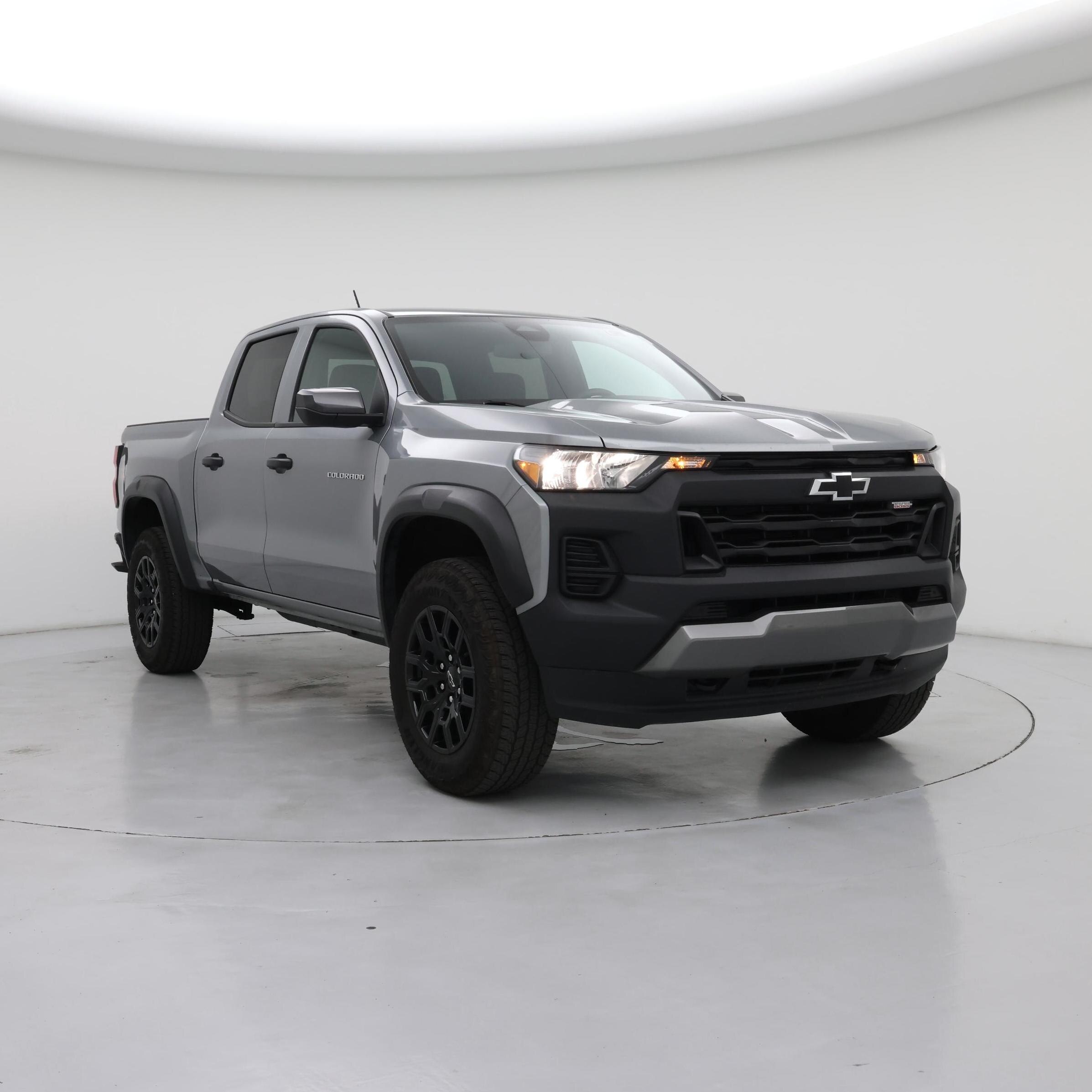 Silver 2025 Chevrolet Colorado Pickup Truck Four-Wheel Drive Automatic