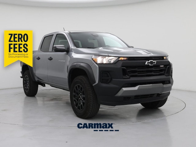 Silver 2025 Chevrolet Colorado Pickup Truck Four-Wheel Drive Automatic