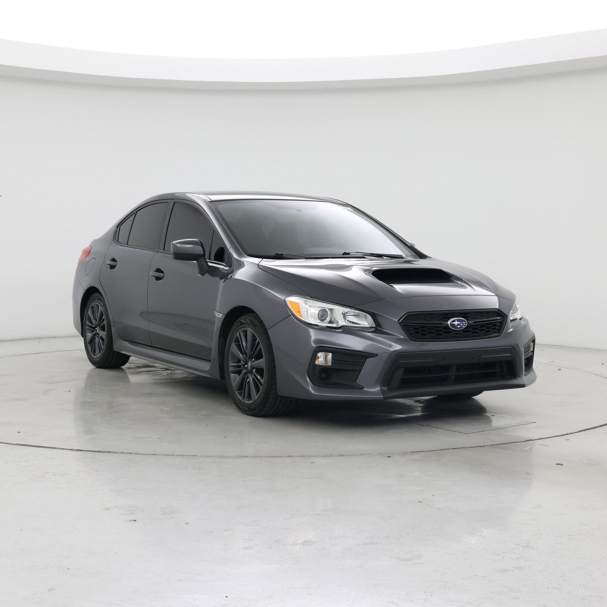 Gray 2021 Subaru WRX Sedan All-Wheel Drive Manual