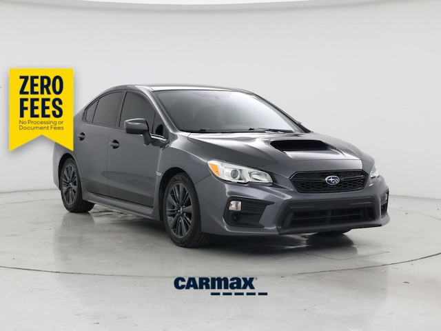 Gray 2021 Subaru WRX Sedan All-Wheel Drive Manual