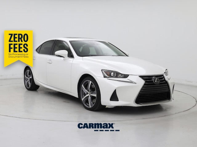 White 2017 Lexus IS Sedan All-Wheel Drive Automatic