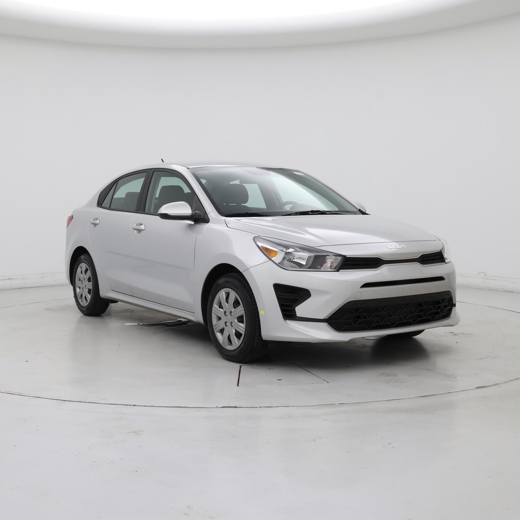 Silver 2023 Kia Rio Sedan Front-Wheel Drive Automatic