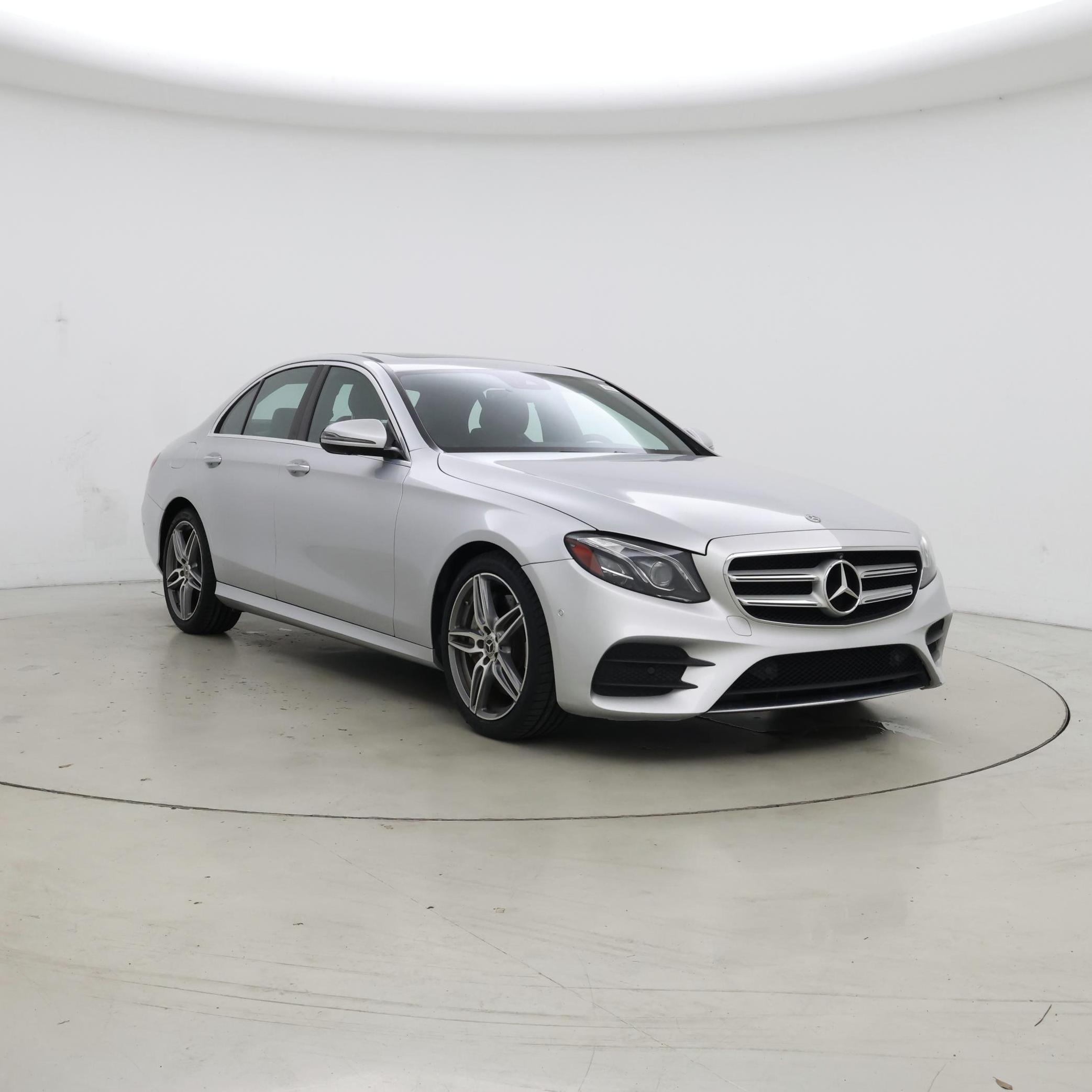 Gray 2019 Mercedes-Benz E-Class Sedan Rear-Wheel Drive Automatic