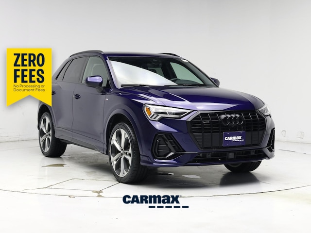 Blue 2022 Audi Q3 SUV / Crossover All-Wheel Drive Automatic