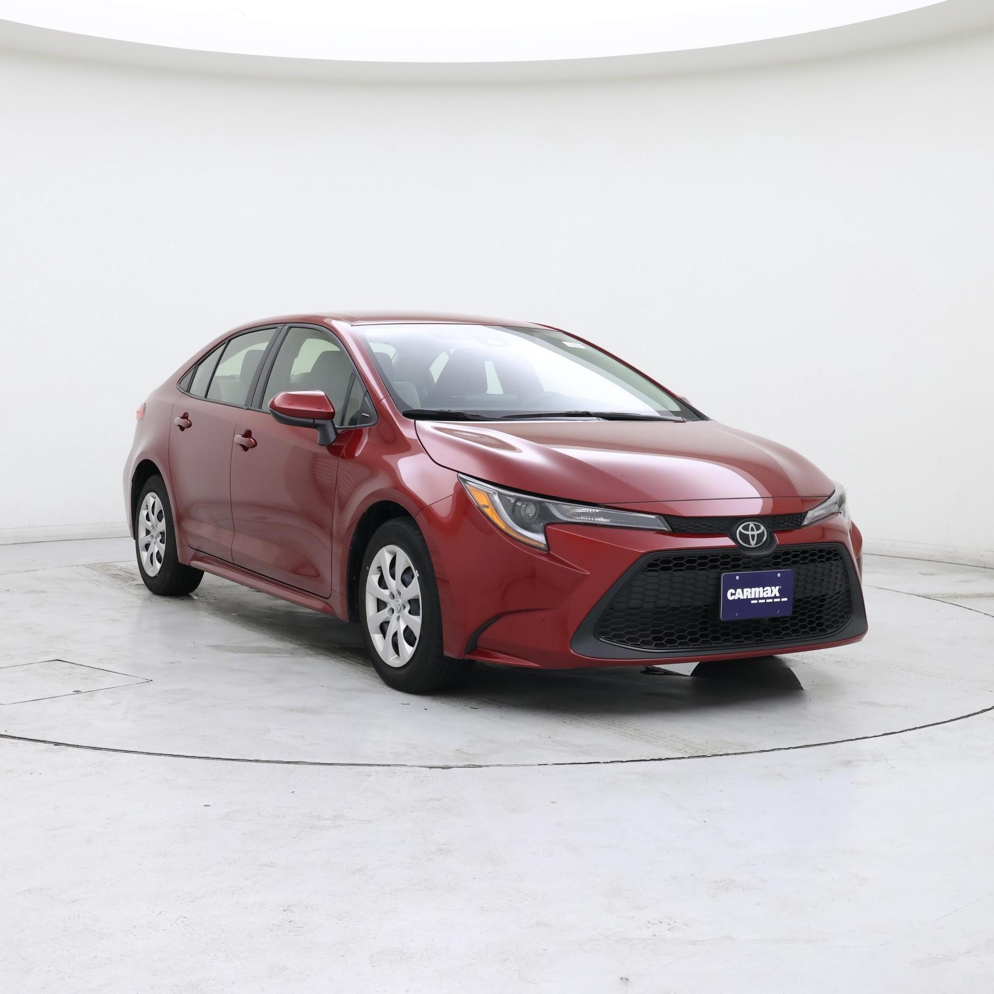 Red 2022 Toyota Corolla Sedan Front-Wheel Drive Automatic