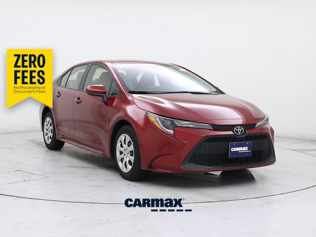 Red 2022 Toyota Corolla Sedan Front-Wheel Drive Automatic