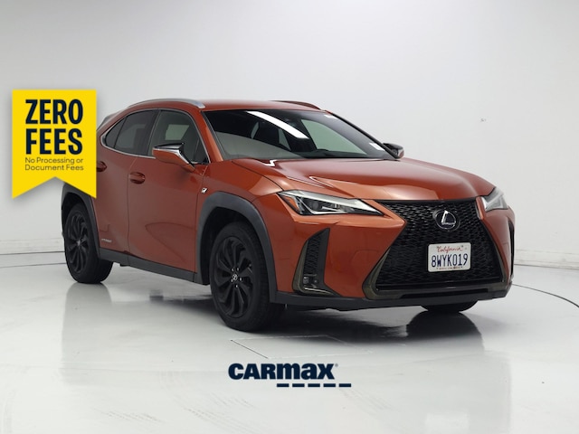 Orange 2021 Lexus UX Hybrid SUV / Crossover All-Wheel Drive Automatic