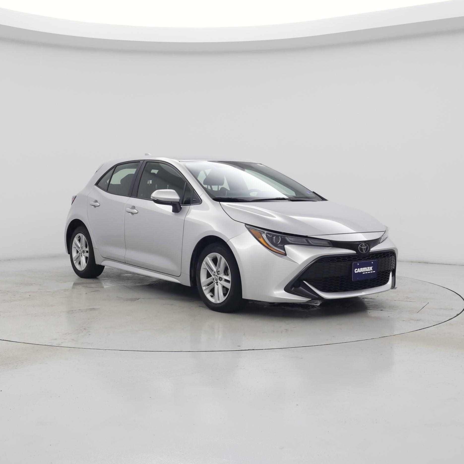 Silver 2021 Toyota Corolla Hatchback Hatchback Front-Wheel Drive Automatic