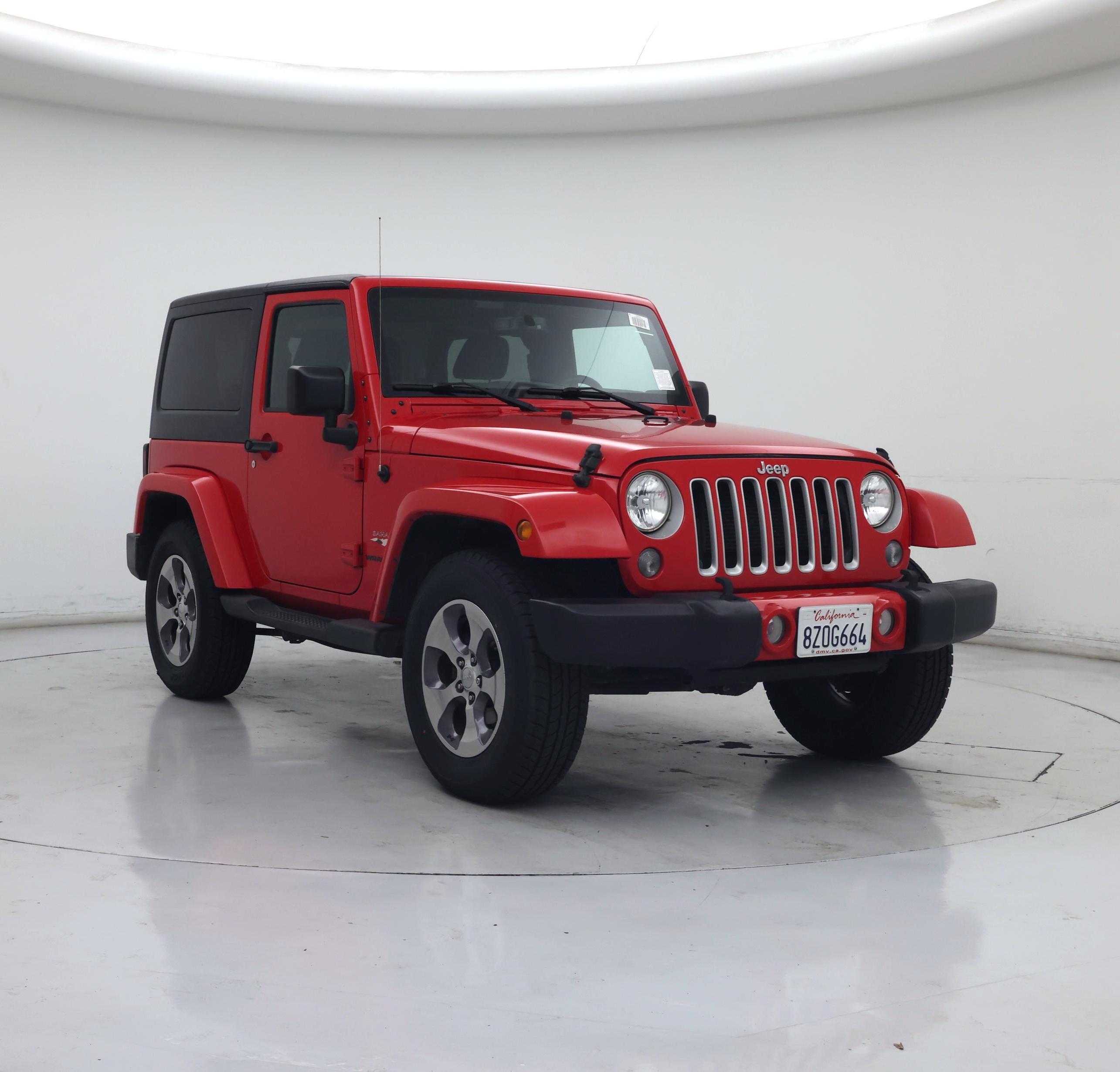 Red 2016 Jeep Wrangler SUV / Crossover Four-Wheel Drive Automatic
