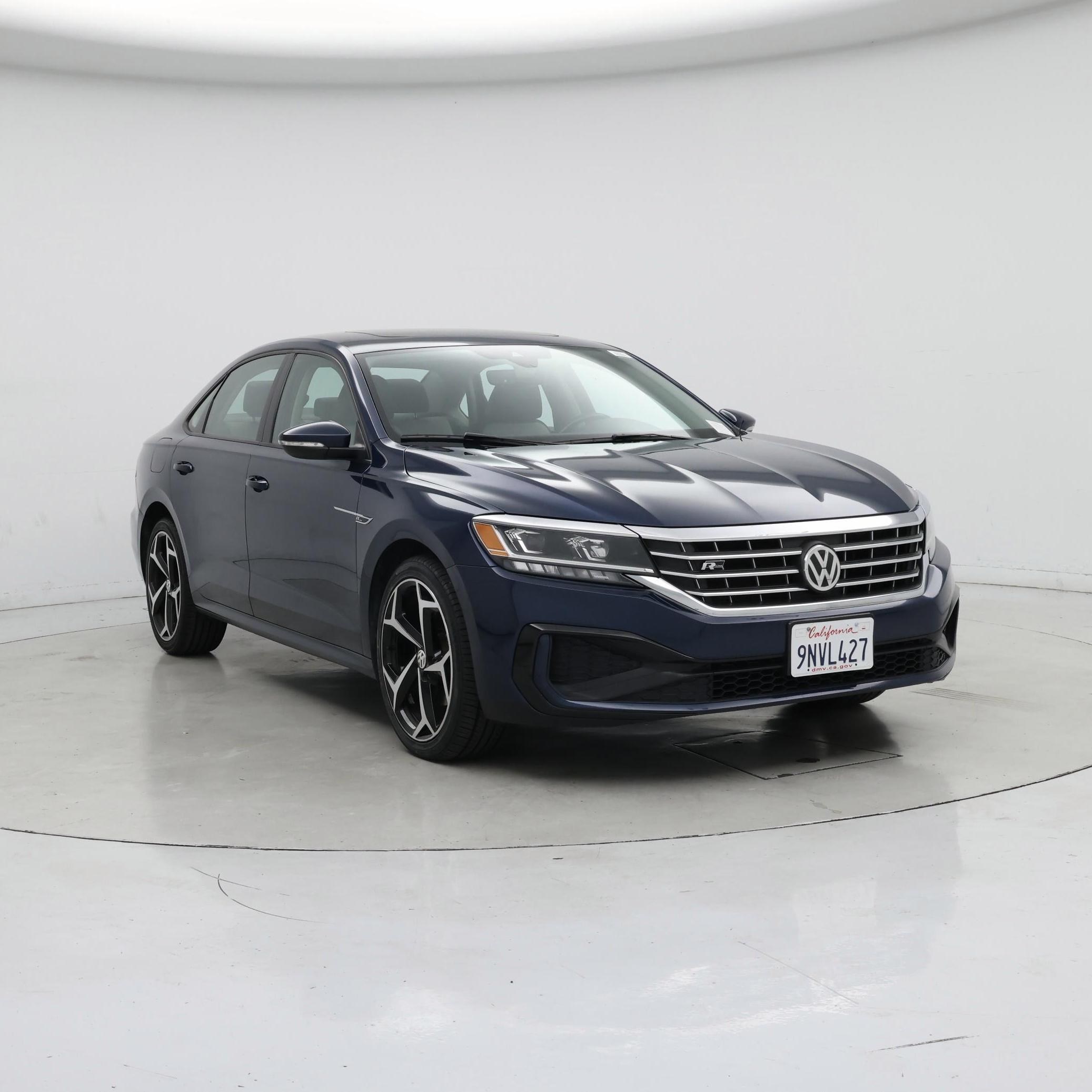 Blue 2020 Volkswagen Passat Sedan Front-Wheel Drive Automatic