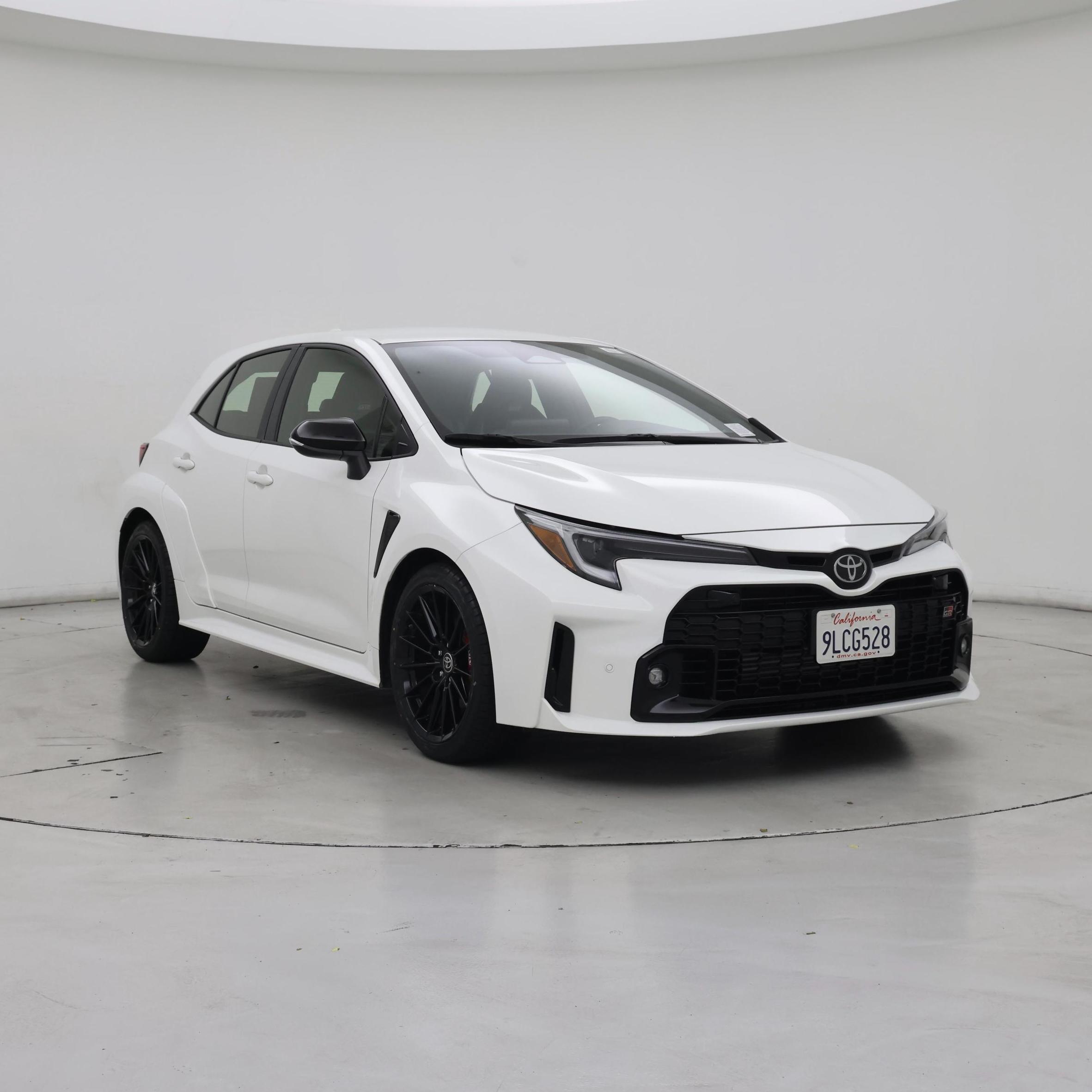 White 2024 Toyota GR Corolla Hatchback All-Wheel Drive Manual