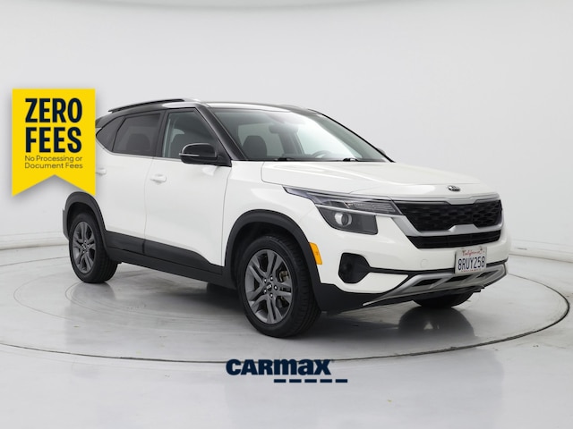 White 2021 Kia Seltos SUV / Crossover Front-Wheel Drive Automatic