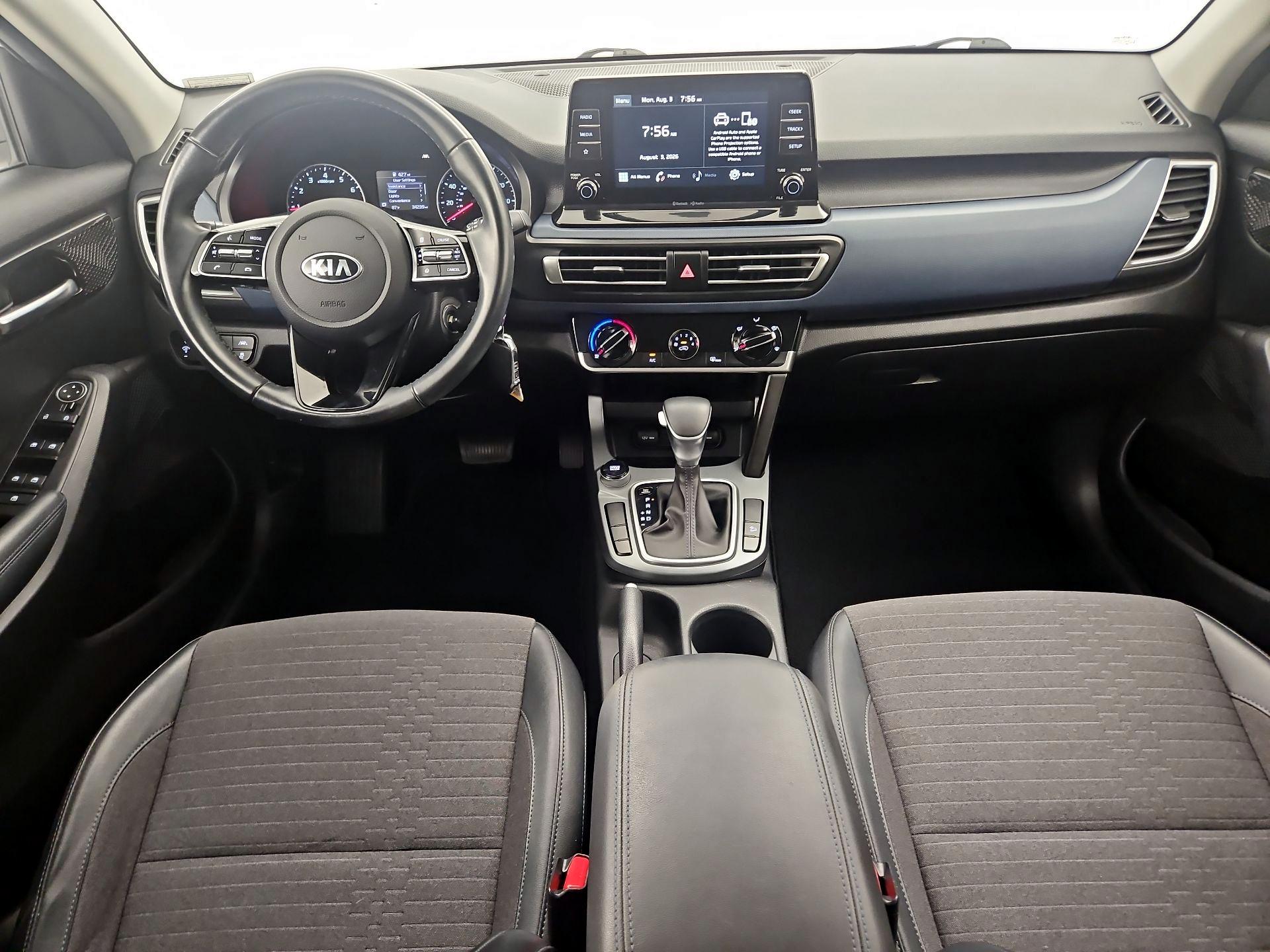 White 2021 Kia Seltos SUV / Crossover Front-Wheel Drive Automatic