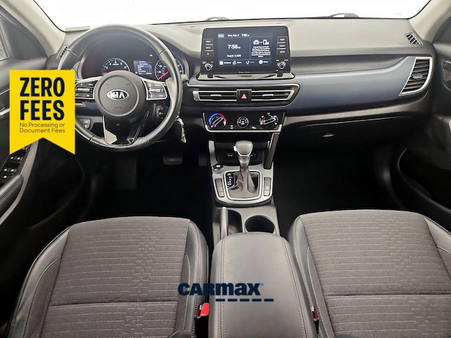 White 2021 Kia Seltos SUV / Crossover Front-Wheel Drive Automatic