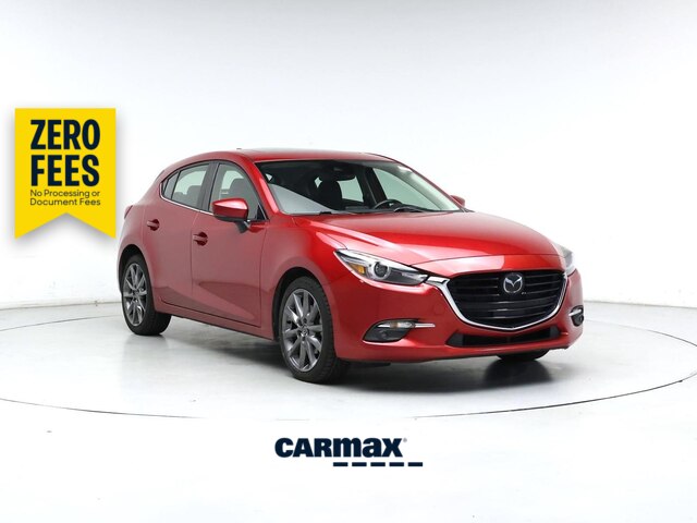 Red 2018 Mazda MAZDA3 Hatchback Front-Wheel Drive Automatic