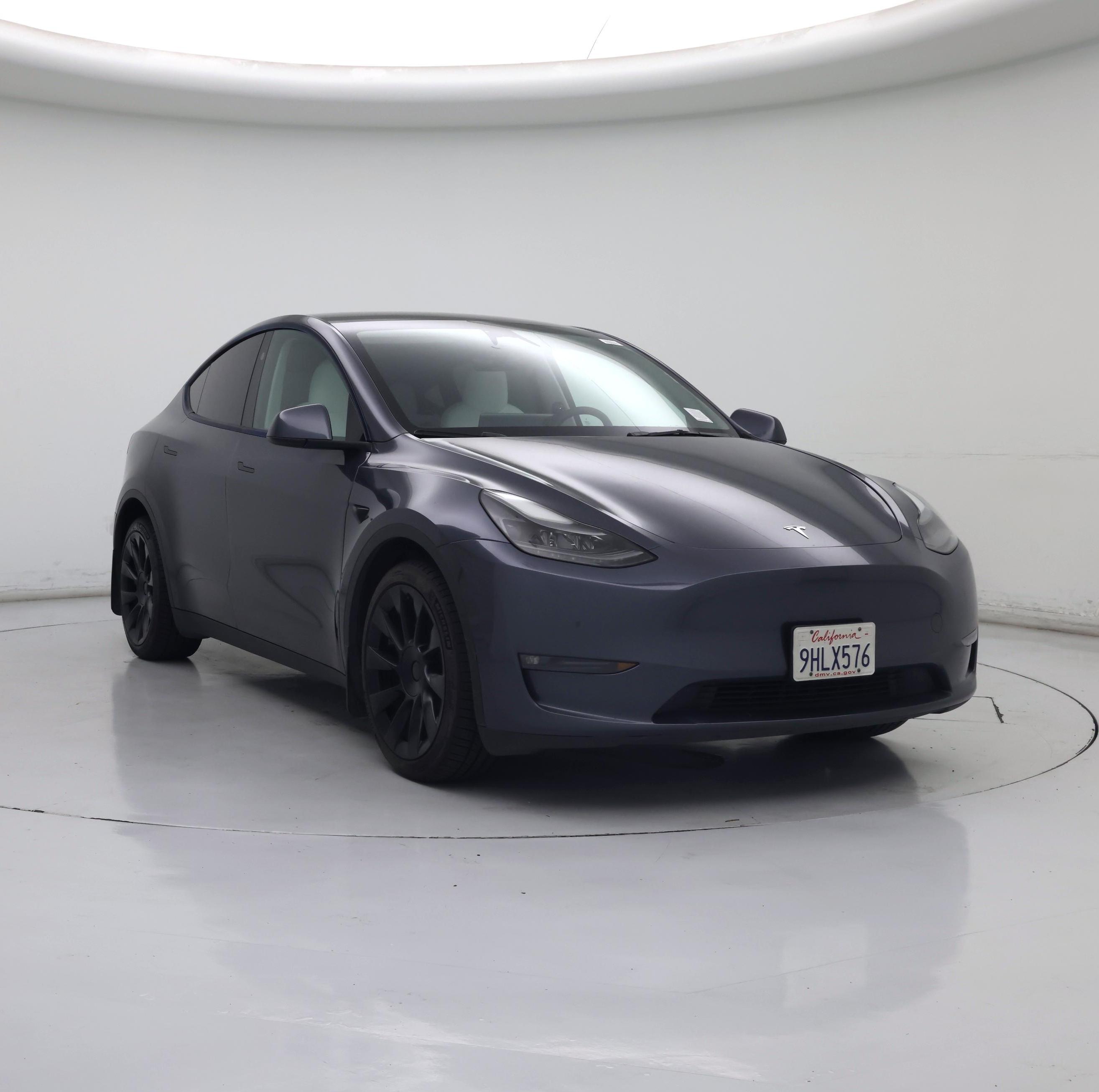 Gray 2023 Tesla Model Y SUV / Crossover All-Wheel Drive Automatic