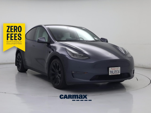 Gray 2023 Tesla Model Y SUV / Crossover All-Wheel Drive Automatic
