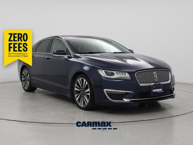 Blue 2017 Lincoln MKZ Sedan Front-Wheel Drive Automatic