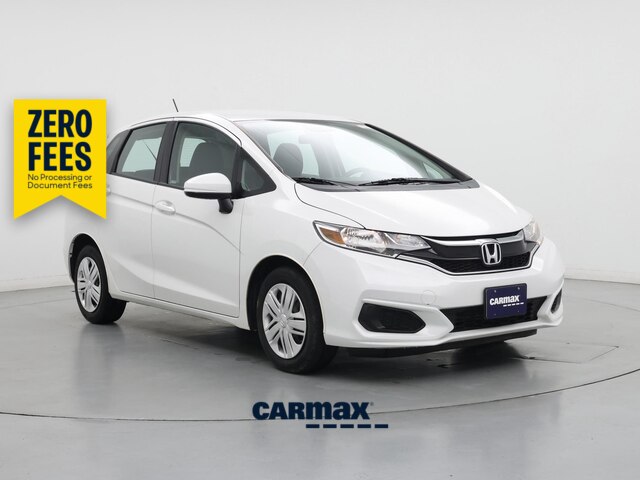 White 2019 Honda Fit Hatchback Front-Wheel Drive Automatic