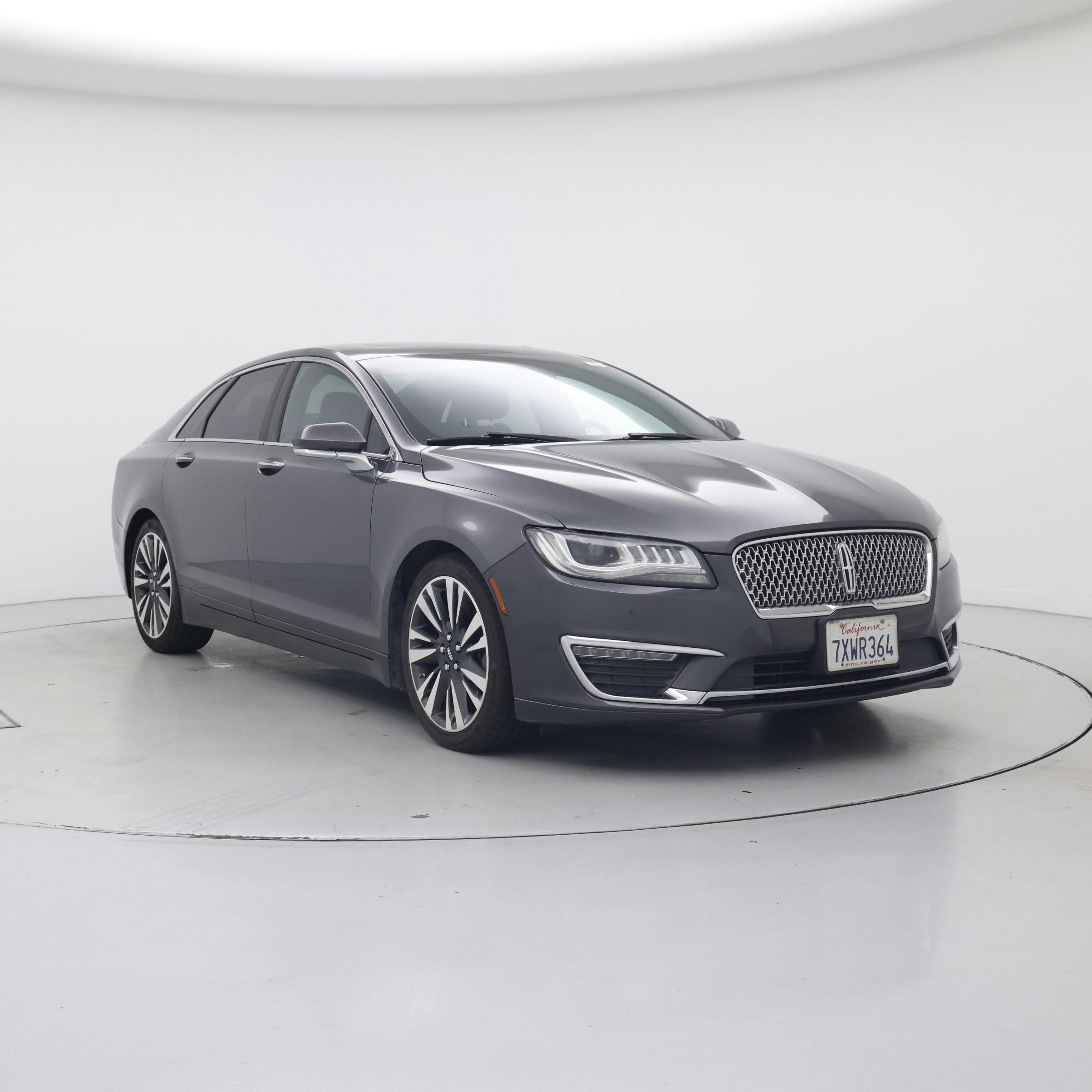 Gray 2017 Lincoln MKZ Sedan Front-Wheel Drive Automatic